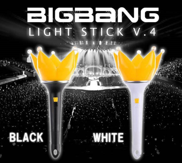 【美品】BIGBANG 韓国 公式 ペンライト ver.4 黒